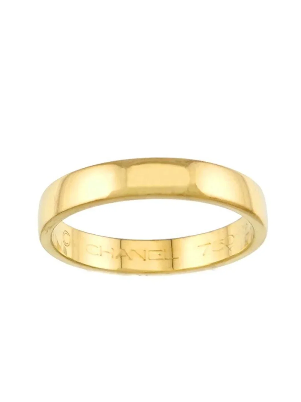 Chanel Ring 18k YG Yellow Gold